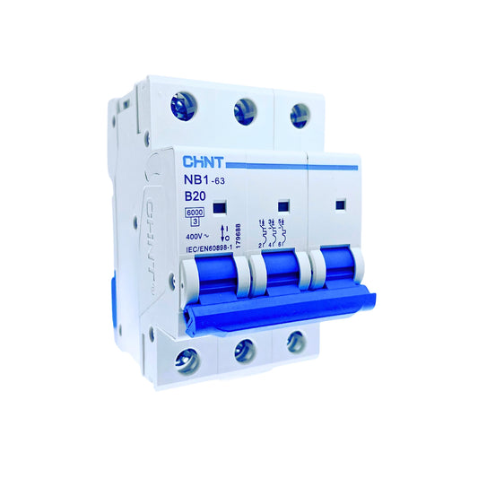 CHINT NB1-63 Leitungsschutzschalter VDE 3polig B16 6kA